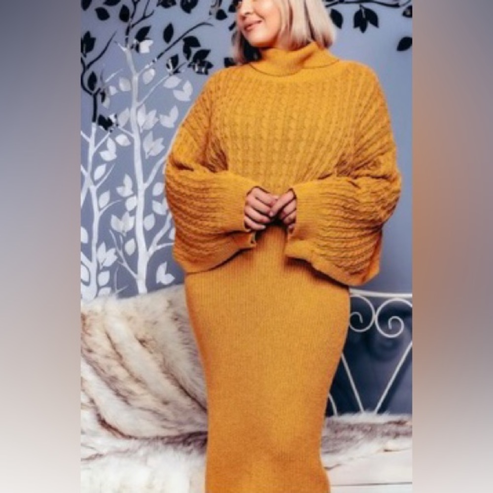 NET.153|PLUS SIZE Sweater set